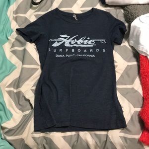 navy hobie tshirt